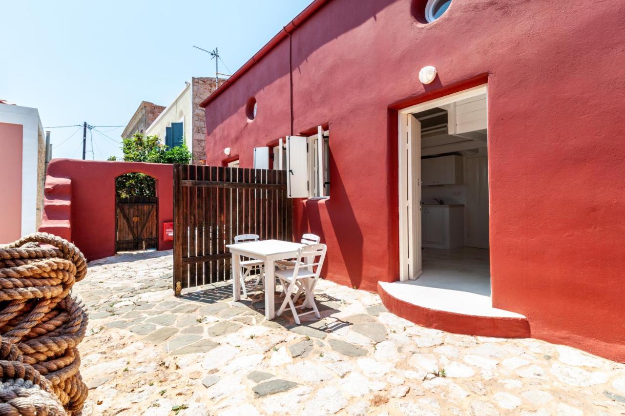 Atlantis Houses Chalki Town Ngoại thất bức ảnh