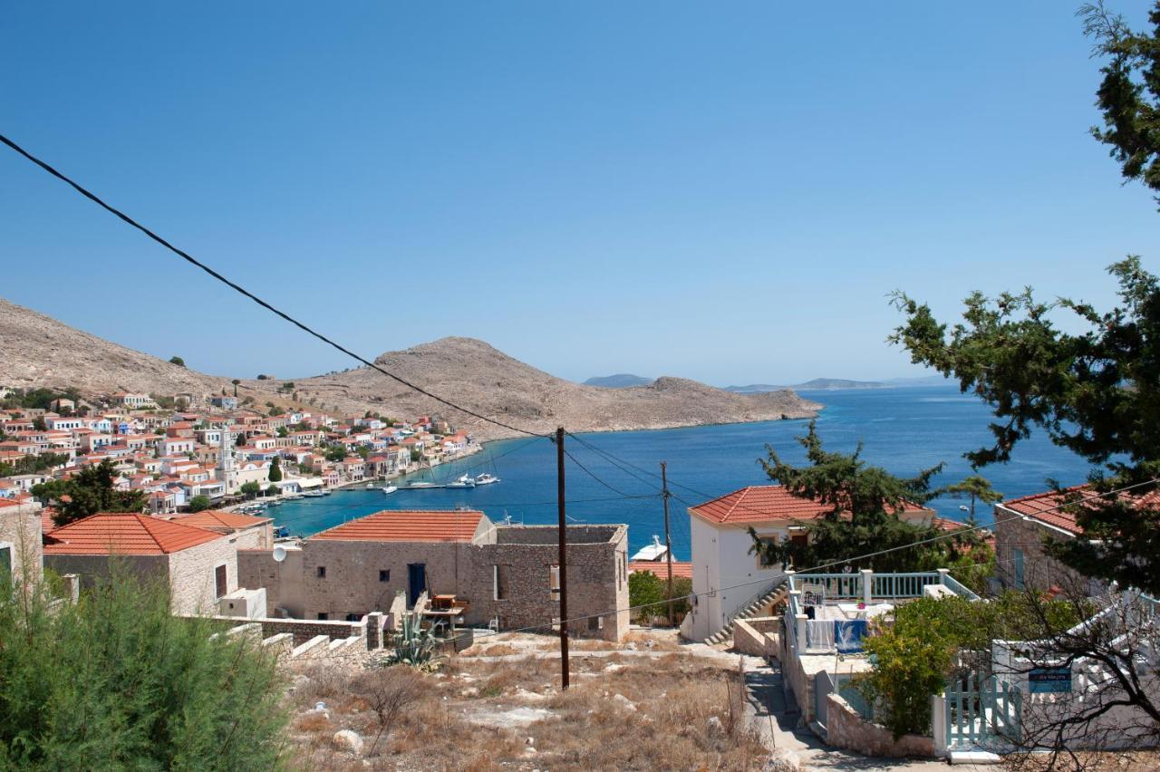 Atlantis Houses Chalki Town Ngoại thất bức ảnh