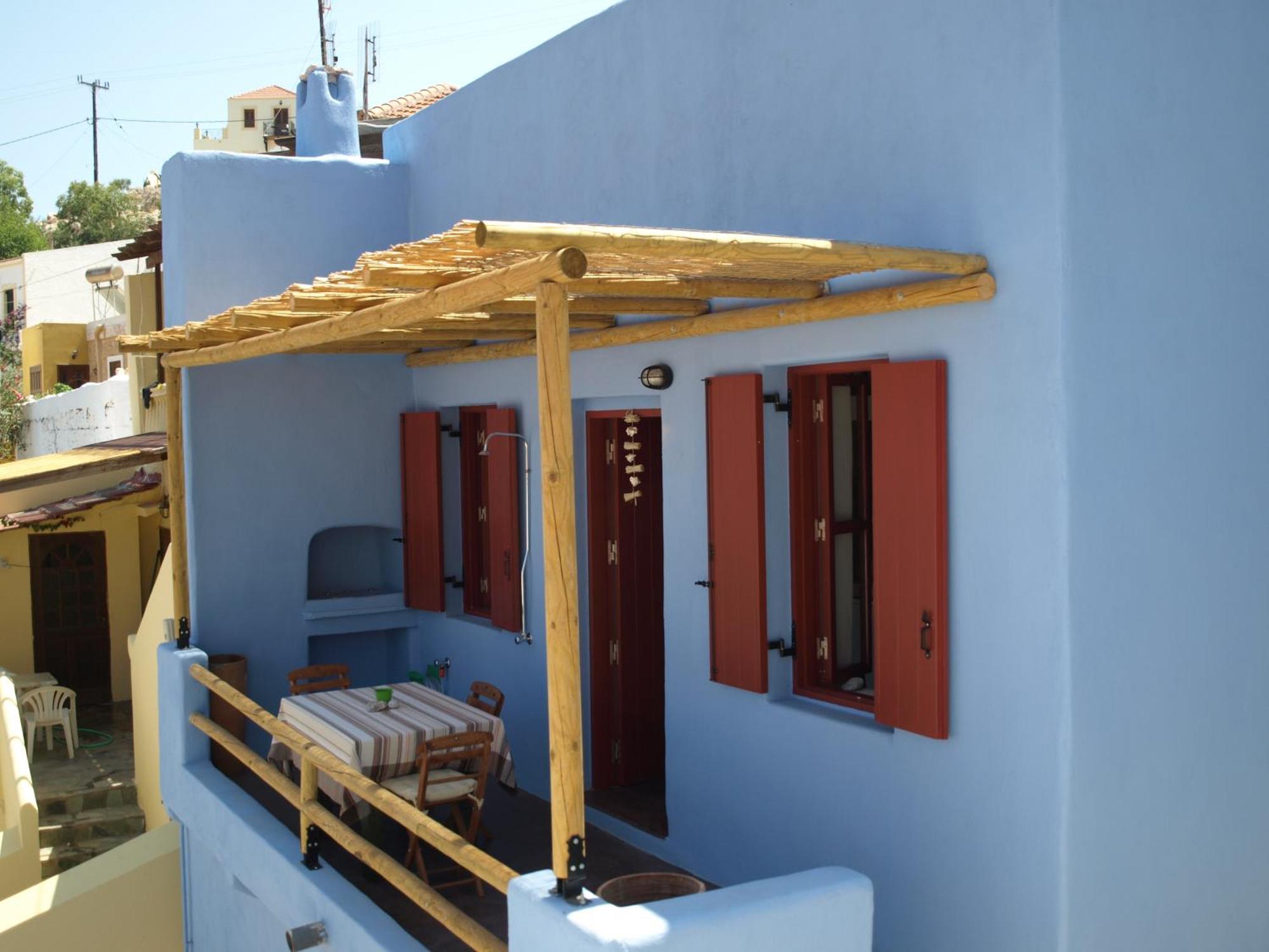 Atlantis Houses Chalki Town Ngoại thất bức ảnh